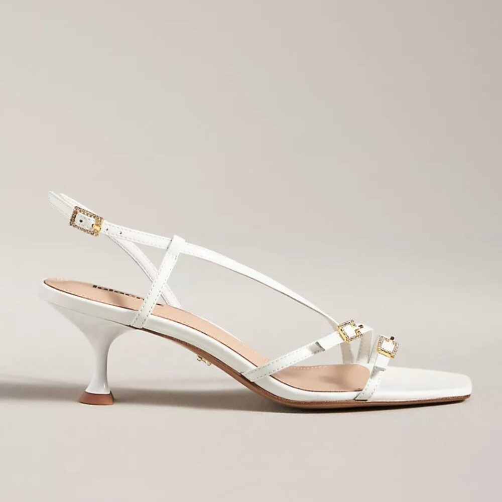 Lola Cruz buckle Heels size 9